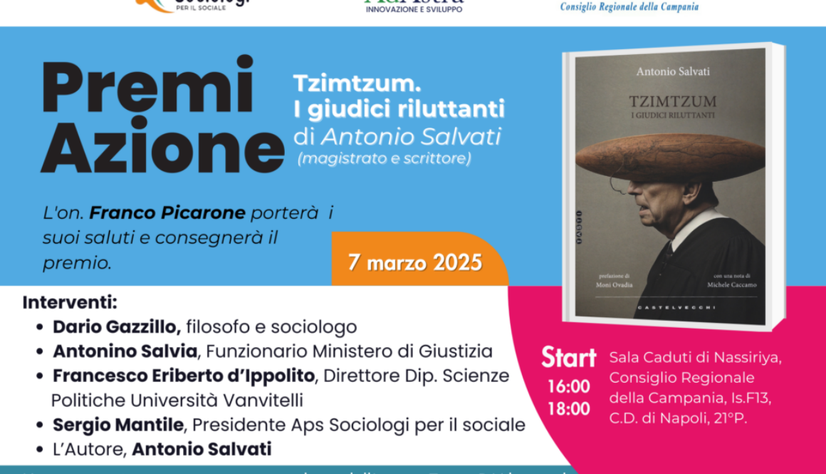 Tzimtzum. I giudici riluttanti. di Antonio Salvati